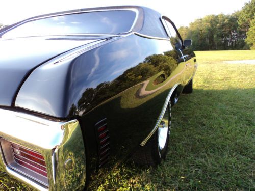 VERY SLICK  CHEVY CHEVELLE SS TRIBUTE TUXEDO BLACK GM 1970 66 67 68 69 71 72, image 8