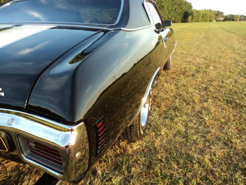 VERY SLICK  CHEVY CHEVELLE SS TRIBUTE TUXEDO BLACK GM 1970 66 67 68 69 71 72, image 9