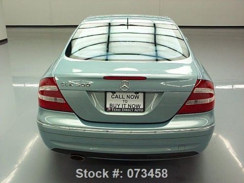 2004 MERCEDES-BENZ CLK500 COUPE SUNROOF ONE OWNER 80K TEXAS DIRECT AUTO, US $12,480.00, image 5