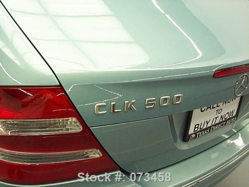 2004 MERCEDES-BENZ CLK500 COUPE SUNROOF ONE OWNER 80K TEXAS DIRECT AUTO, US $12,480.00, image 8