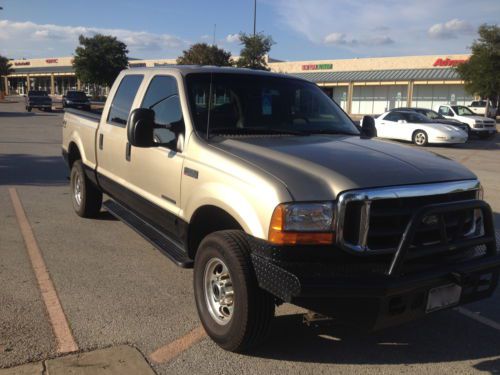 2001 ford f-250 super duty lariat crew cab pickup 4-door 7.3l