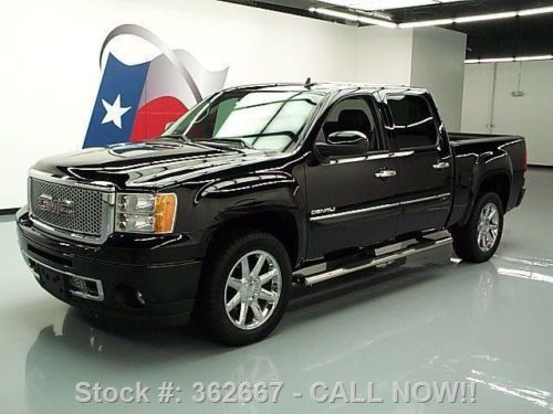 2013 gmc sierra denali crew awd vent leather nav 17k mi texas direct auto