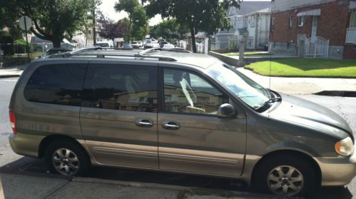 2004 kia sedona olive 106k miles