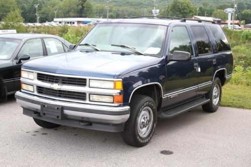 1997 chevrolet tahoe lt 4x4  needs work  cheap  no reserve auction  own it cheap