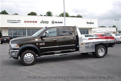 Save at empire dodge on this new crew cab laramie aisin gps camera flat bed 4x4