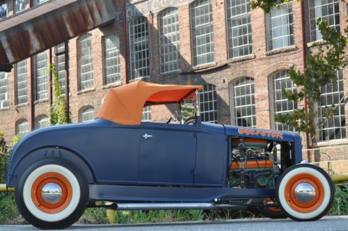1932 ford brookville steel body roadster - v8 - disc brakes - pete &amp; jakes frame