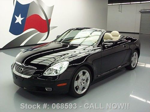 2005 lexus sc430 convertible hard top nav xenons 56k mi texas direct auto