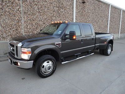 2008 ford f350 lariat crew cab dually 6.4 liter powerstroke diesel-4x4