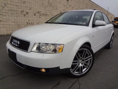 Audi a4 1.8t fwd 5-speed manual transmission sunroof 19" wheels clean no reserve