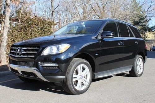 2012 mercedes ml350 4matic black/black $57k msrp 10k mi. premium keyless go tow