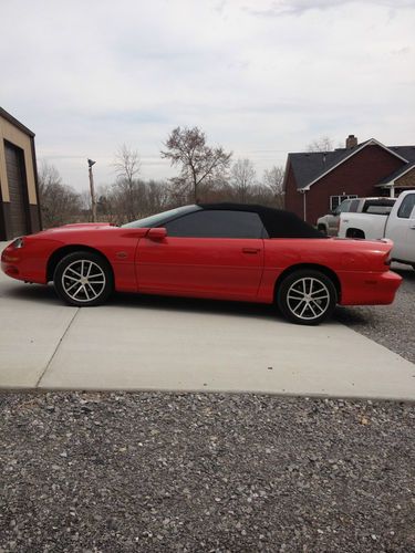 2002 camaro ss convertible 35th anniversary edition