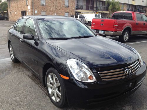 2006 infiniti g35 x sedan 4-door 3.5l