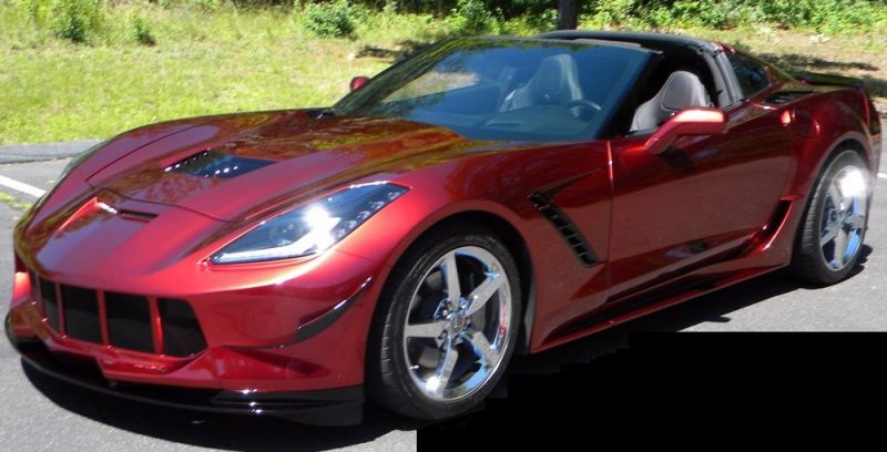 2014 chevrolet corvette stingray coupe wide-body 2lt