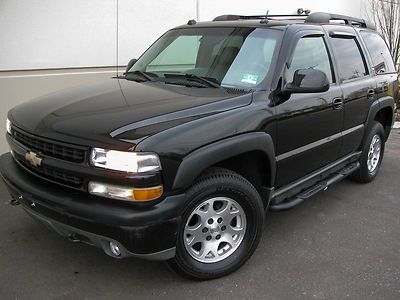 112k z71 new tires black clean carfax moonroof cd changer finance ac 4wd leather