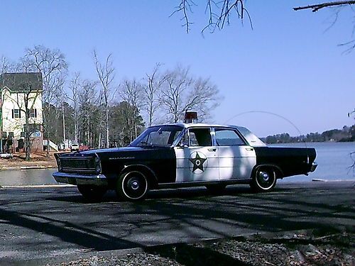 1965 ford galaxie 500 mayberry sheriff andy griffith squad police car must see