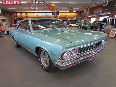 1966 chevelle ss 396 w/ documentation, california car factory ac pw 100 pictures