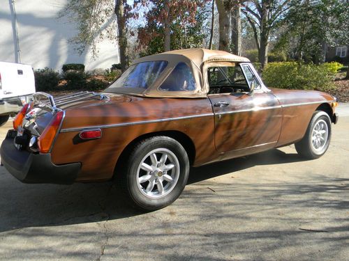 1979 mgb 2-door roadster