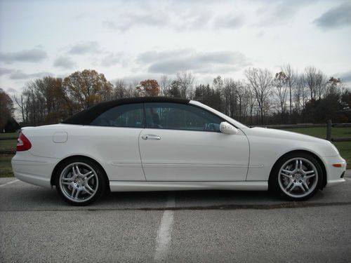 Mercedes benz clk55 amg cabriolet