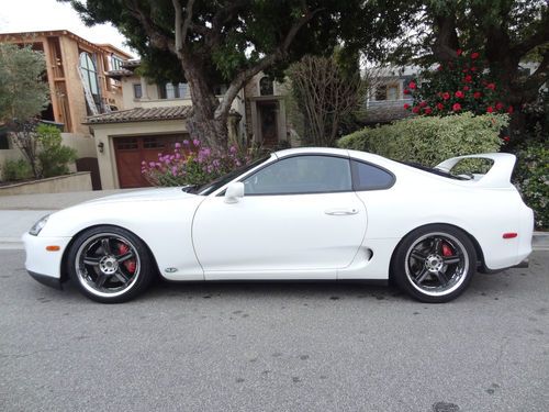 1994 toyota supra tt 2jz-gte single hks t04z hks cams/intercooler  no reserve