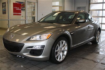 Touring mazda rx8 low miles 4 dr coupe gasoline 1.3l r mpi gray