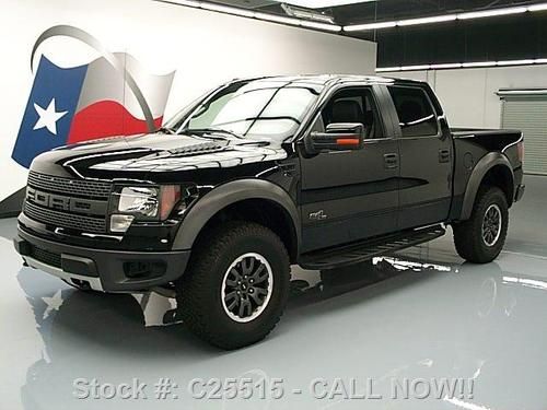 2011 ford f150 4x4 svt raptor crew sunroof rear cam 24k texas direct auto