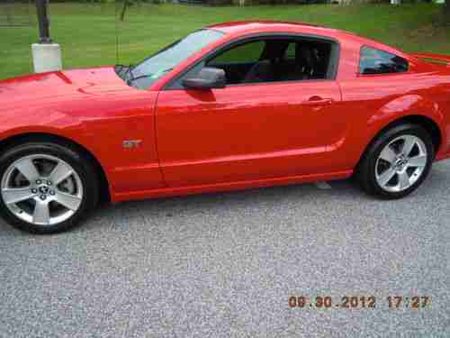 Mustang GT Coupe Premium 2007, Torch Red Clearcoat, Dark Charcoal Leather, US $18,417.00, image 3