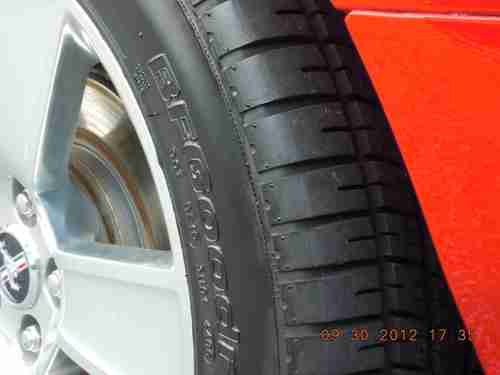 Mustang GT Coupe Premium 2007, Torch Red Clearcoat, Dark Charcoal Leather, US $18,417.00, image 4