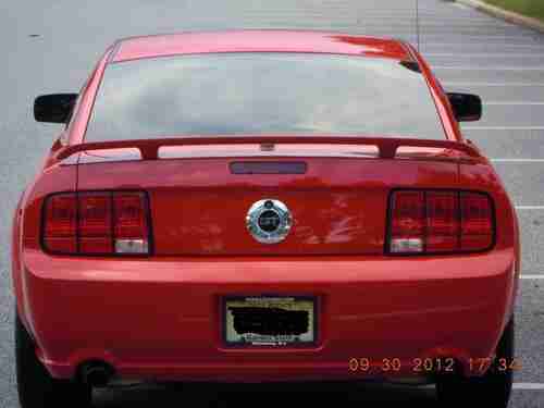 Mustang GT Coupe Premium 2007, Torch Red Clearcoat, Dark Charcoal Leather, US $18,417.00, image 5