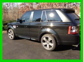 2012 range rover sport supercharged 5l v8 32v automatic 4wd suv premium dvd tv