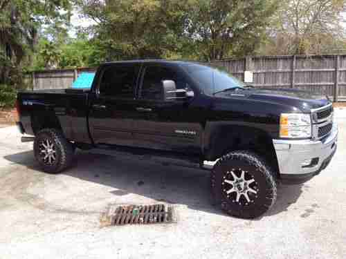 2012 CHEVY 2500 DIESEL, BLACK, LIFTED, LIKE NEW, US $45,000.00, image 3