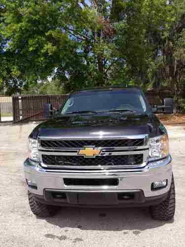 2012 CHEVY 2500 DIESEL, BLACK, LIFTED, LIKE NEW, US $45,000.00, image 4