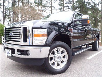 Lariat ford super duty f-350 srw 4wd low miles crew cab truck diesel 6.4l v8 fi