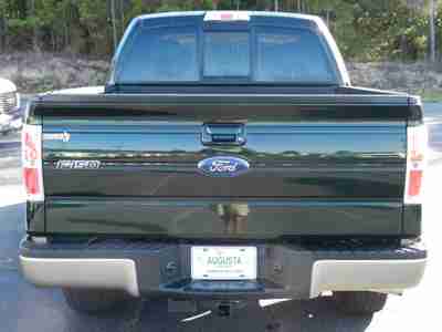 2012 Green F150 Lariat Truck V6 Tan interior Auto 1 Owner Low Miles MP3 USB Sync, image 4
