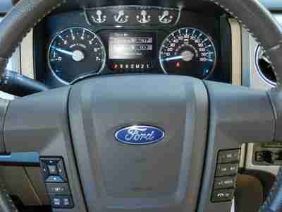 2012 Green F150 Lariat Truck V6 Tan interior Auto 1 Owner Low Miles MP3 USB Sync, image 12