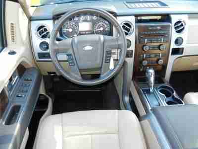 2012 Green F150 Lariat Truck V6 Tan interior Auto 1 Owner Low Miles MP3 USB Sync, image 21