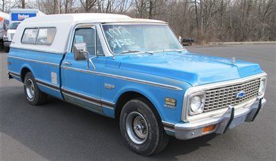 72 chevy pickup truck barn find 350 v8 automatic no reserve