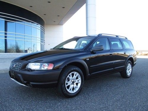 2004 volvo xc70 awd 1 owner low miles third seat black