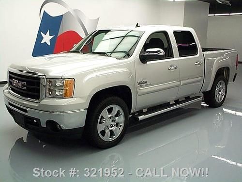 2011 gmc sierra texas ed crew 6pass side steps 20's 32k texas direct auto