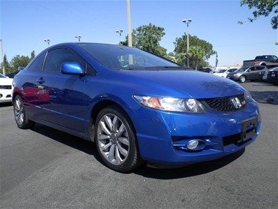 2009 honda civiv si - manual - sunroof 2.0l blue