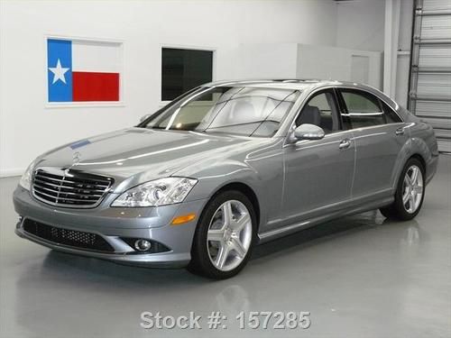 2008 mercedes-benz s550 amg sport p2 sunroof nav 44k mi texas direct auto