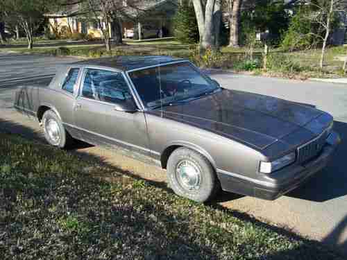 1986 Monte Carlo LS T-tops Elderly owner All original No Reserve, image 3