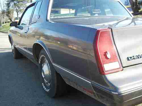 1986 Monte Carlo LS T-tops Elderly owner All original No Reserve, image 5