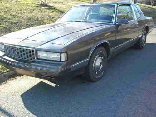 1986 Monte Carlo LS T-tops Elderly owner All original No Reserve, image 7