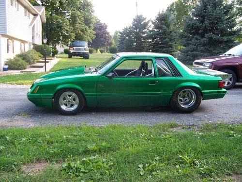 1982 ford mustang mini tubbed with f1r procharger