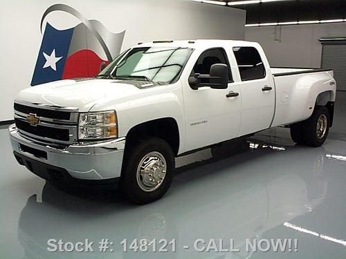 2012 chevy silverado 3500 diesel dually 4x4 6-pass 7k! texas direct auto