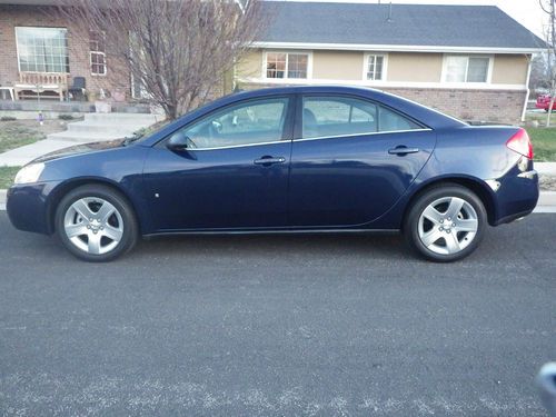 2009 pontiac g6 base sedan 4-door 2.4l