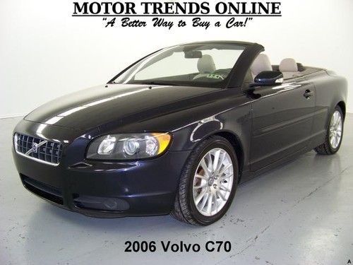 Hardtop convertible 2.5l leather auto alloys dynaudio sound 2006 volvo c70 56k