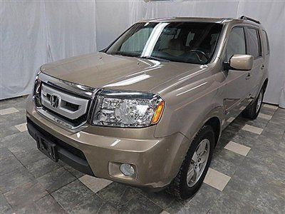 2009 honda pilot ex-l 67k 6cd xm mroof dvd system leather 3rd row