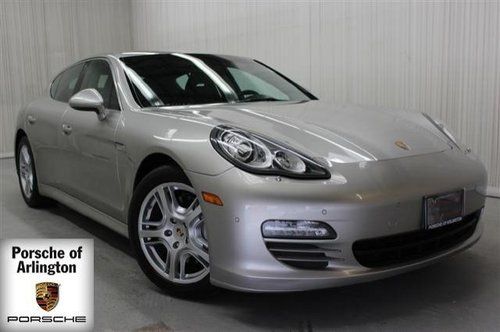 2010 porsche panamera awd navigation 19' design wheels bluetooth silver clean