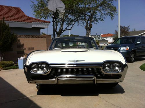 White 1963 ford thunderbird custom hot rod 390 v8